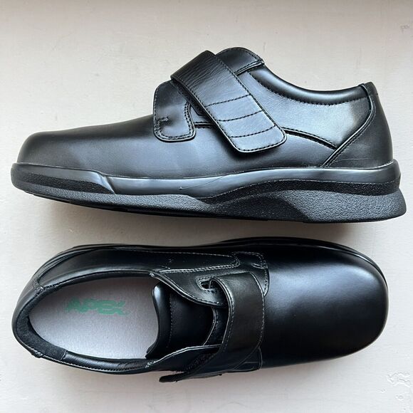 Apex Ambulator Biomechanical Single Monk Strap Black Leather B3000M Men’s 11 X-W - Picture 15 of 15